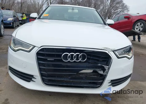 2013 Audi A6 2.0T Premium from USA, damaged, VIN WAUGFAFC7DN077362